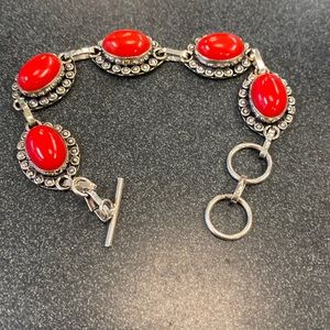 coral bracelet